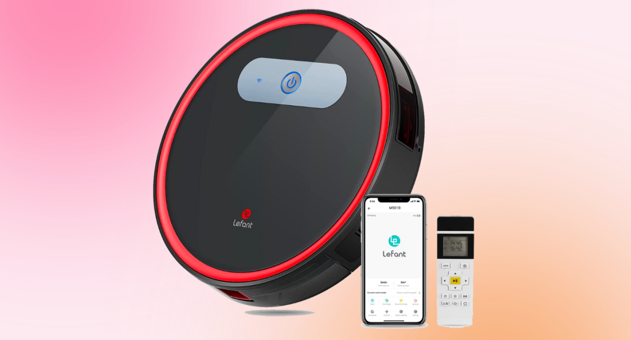 Save big on the Lefant Robot Vacuum M501B.