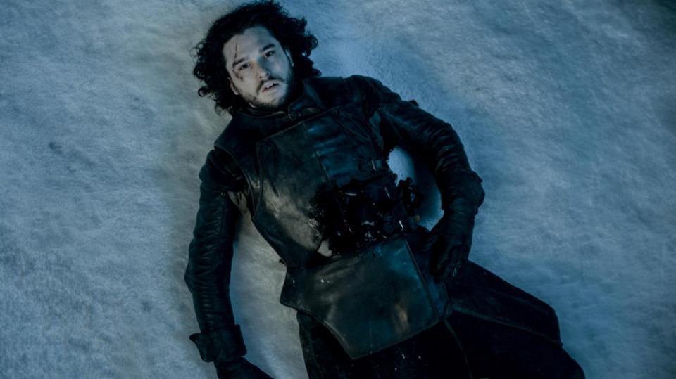 Jon Snow (Kit Harington) famously died in “Game of Thrones” before getting resurrected.