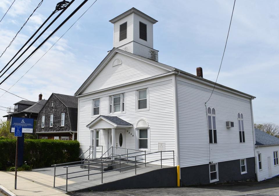 Built in 1842, the North Christian Congregational Church at 3538 N. Main St., Fall River, is on the National Register of Historic Places.