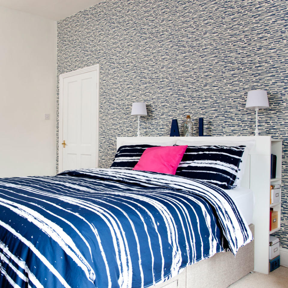 <p> Coordination is a match made in heaven when it comes to a bedroom decor.  Whether it's by a dominant colour or by way of pattern you can tie the whole decorating scheme together by effortlessly. </p> <p> To create a cohesive and styled look match the wallpaper print to that of your bedding. Add accent colours with cushions and rugs to add another element of interest. </p>