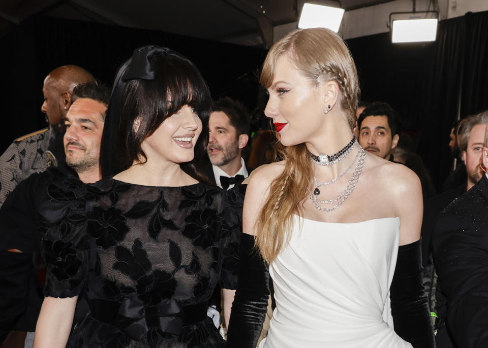 Taylor Swift and Lana Del Rey at the Grammys 