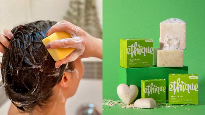 Ethique shampoo bars are some of the most sustainable.