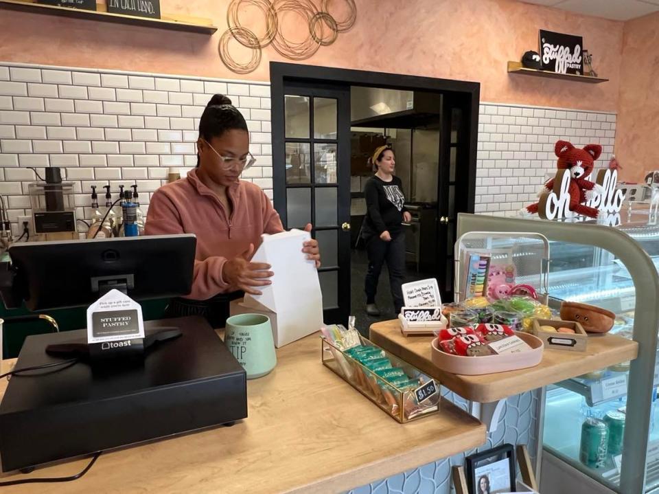 Stuffed Pastry, 1310 S. Main St. in North Canton, features a variety of baked goods, including cream puffs, seasonal items, cookies, cake jars and whoopie pies.