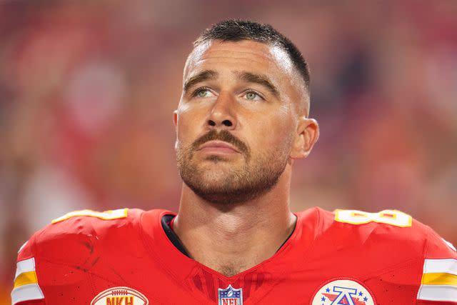 <p>Cooper Neill/Getty Images</p> Travis Kelce