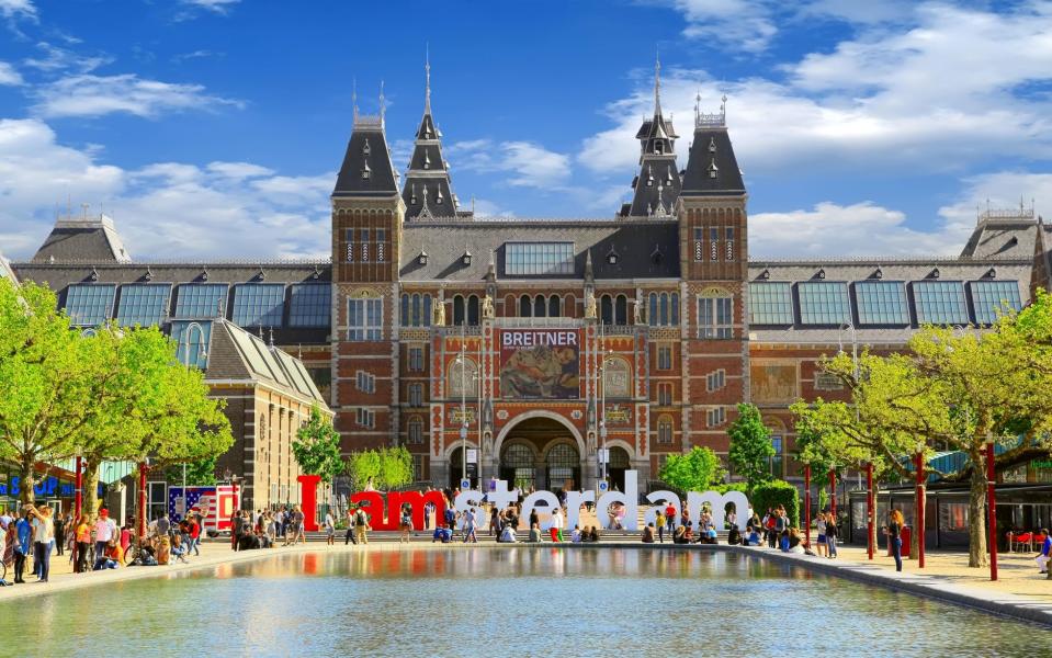 Strangely, the Rijksmuseum is as dead as a doornail in the morning - Credit: ALAMY