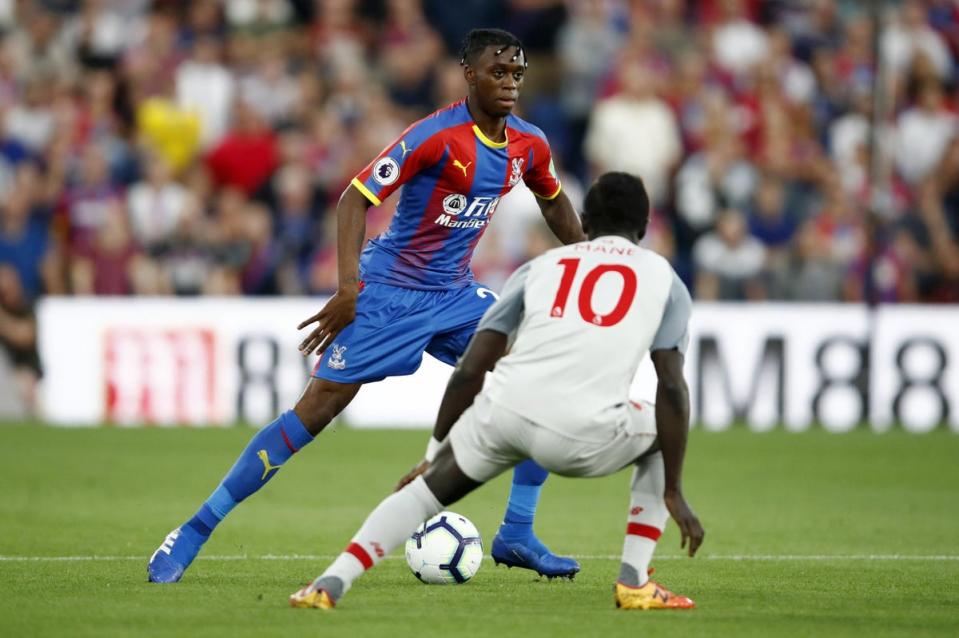 Aaron Wan-Bissaka earned international recognition while at Palace. (Getty Images)