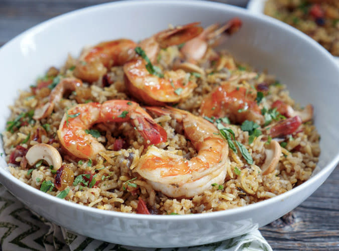 Instant Pot Shrimp Biryani