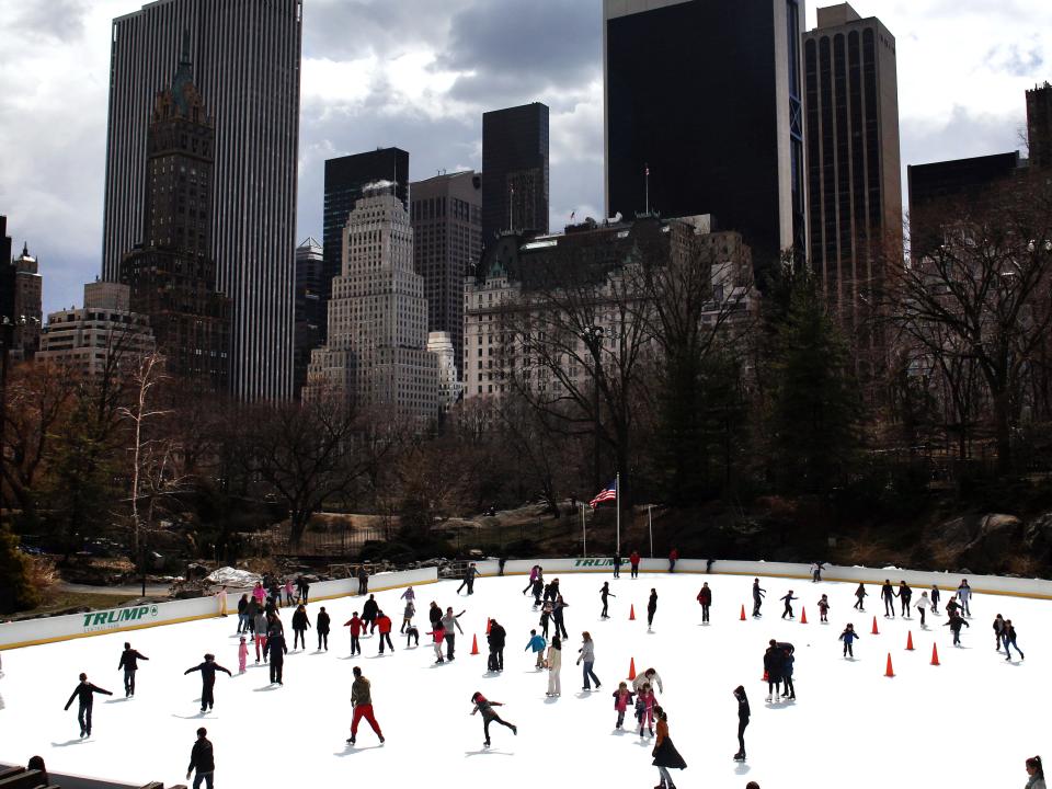 the Wollman Rink in Central Park