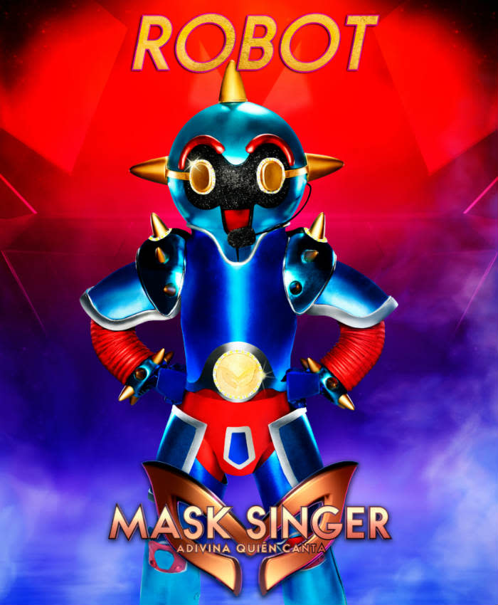 Robot en Mask singer