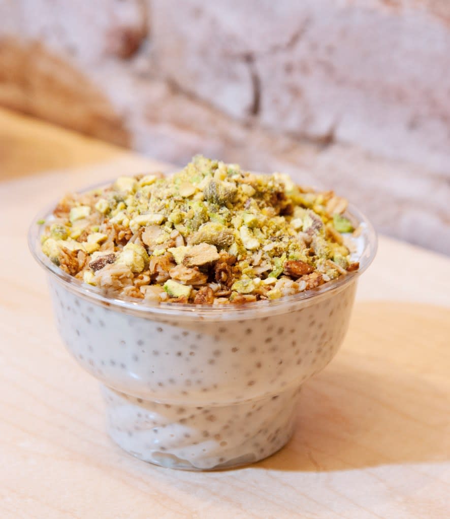 Smith recommends eating calorically dense granola as a topping rather than by the bowlful. Christian Johnston