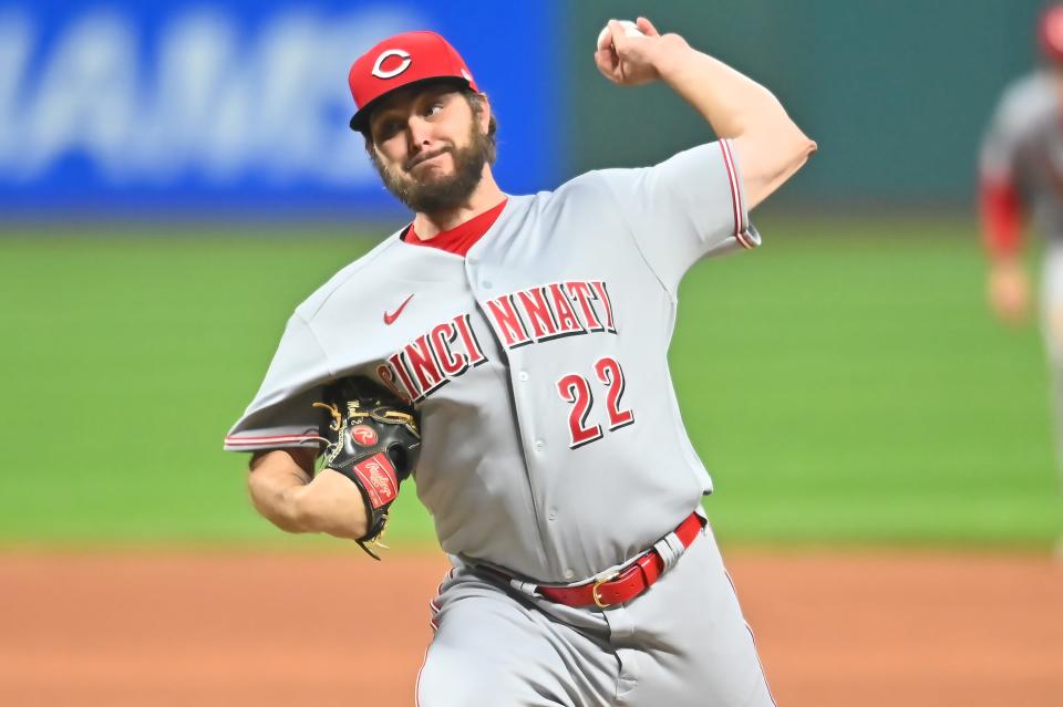 Reds starting pitcher Wade Miley threw Cincinnati's first no-hitter since Homer Bailey in 2013.