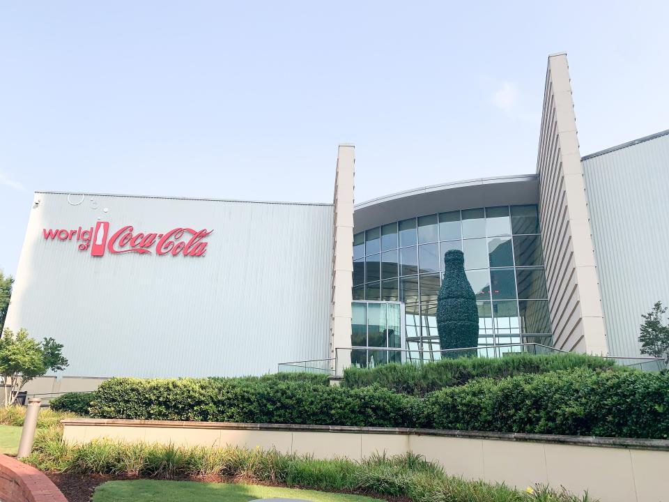 world of coca-cola museum in atlanta georgia