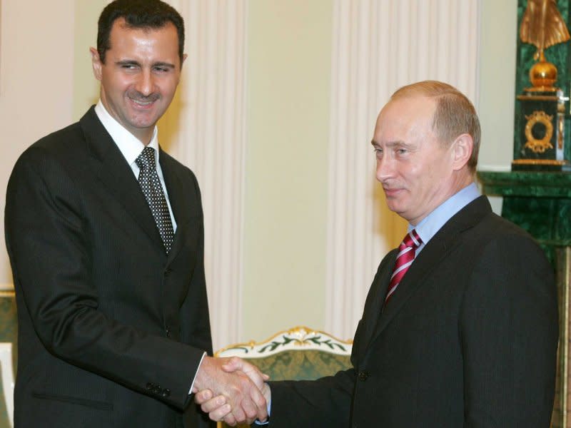 assad putin syria russia