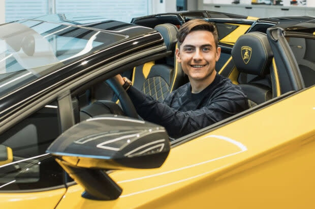 Dybala voiture Juventus