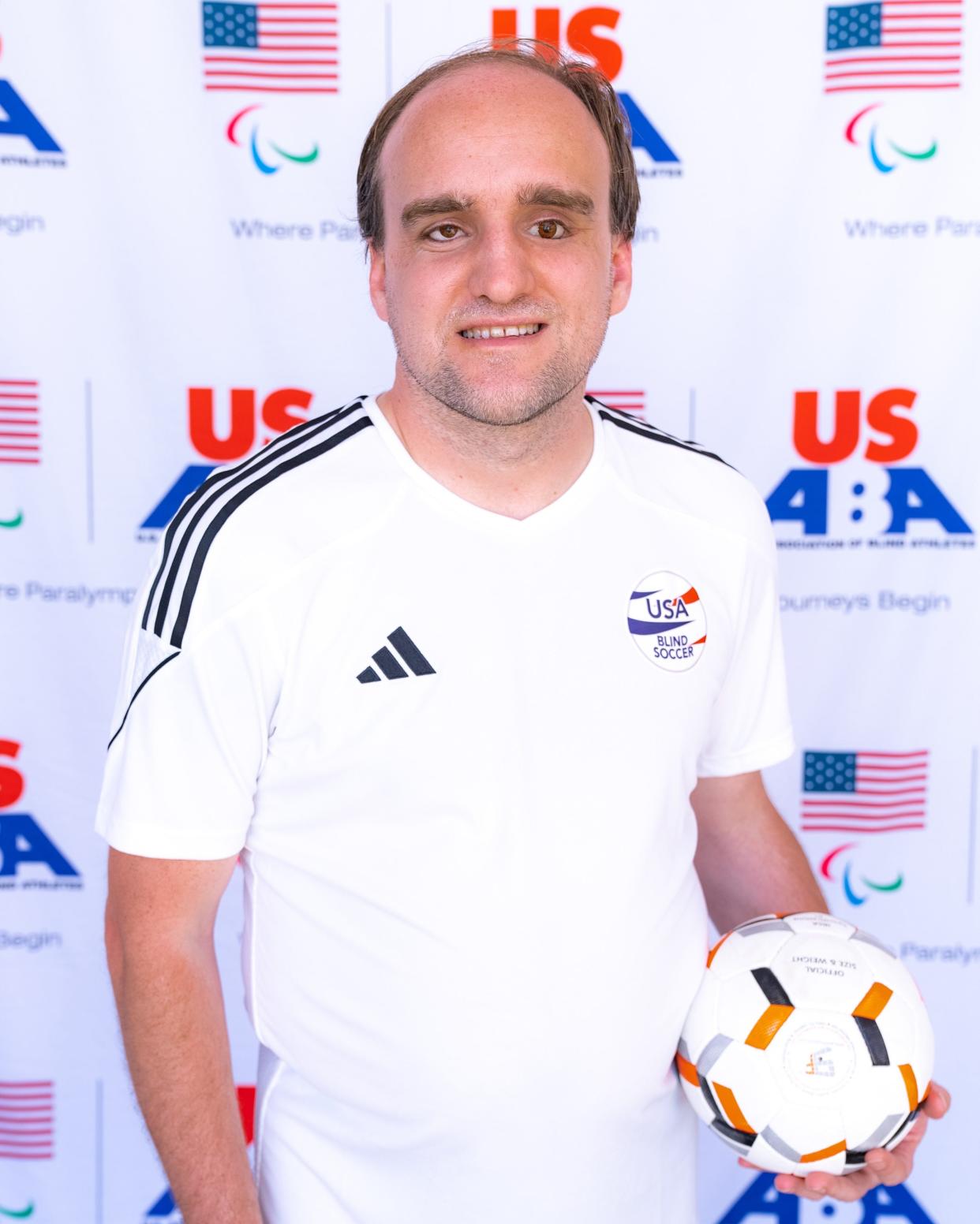 Louisiana Tech student Cody Kirchner has been selected for the 2024 USA Men's Blind Soccer National team.