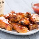 <p>When you want to take a break from buffalo, reach for <a href="https://www.delish.com/uk/cooking/recipes/a28826259/easy-homemade-bbq-sauce-recipe/" rel="nofollow noopener" target="_blank" data-ylk="slk:barbecue sauce" class="link ">barbecue sauce</a>—and bourbon for good measure.</p><p>Get the <a href="https://www.delish.com/uk/cooking/recipes/a32846813/slow-cooker-barbecue-bourbon-chicken-wings-recipe/" rel="nofollow noopener" target="_blank" data-ylk="slk:Slow Cooker Barbecue-Bourbon Chicken Wings" class="link ">Slow Cooker Barbecue-Bourbon Chicken Wings</a> recipe.</p>