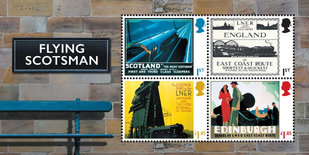 royal mail unveils final set of stamps to feature late queen