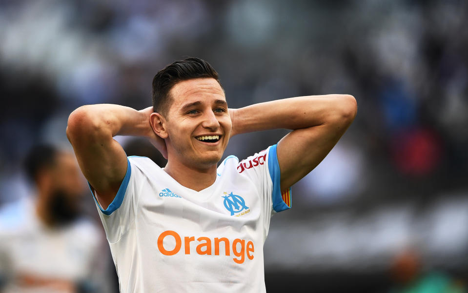 Thauvin grille la politesse à Grizi (photo AFP).