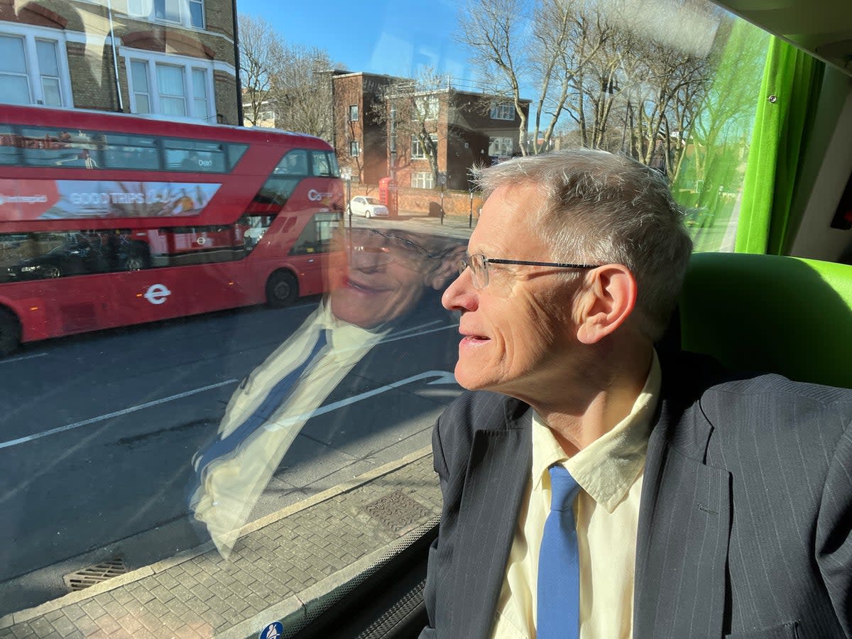 Our correspondent’s journey began on a coach (Simon Calder)