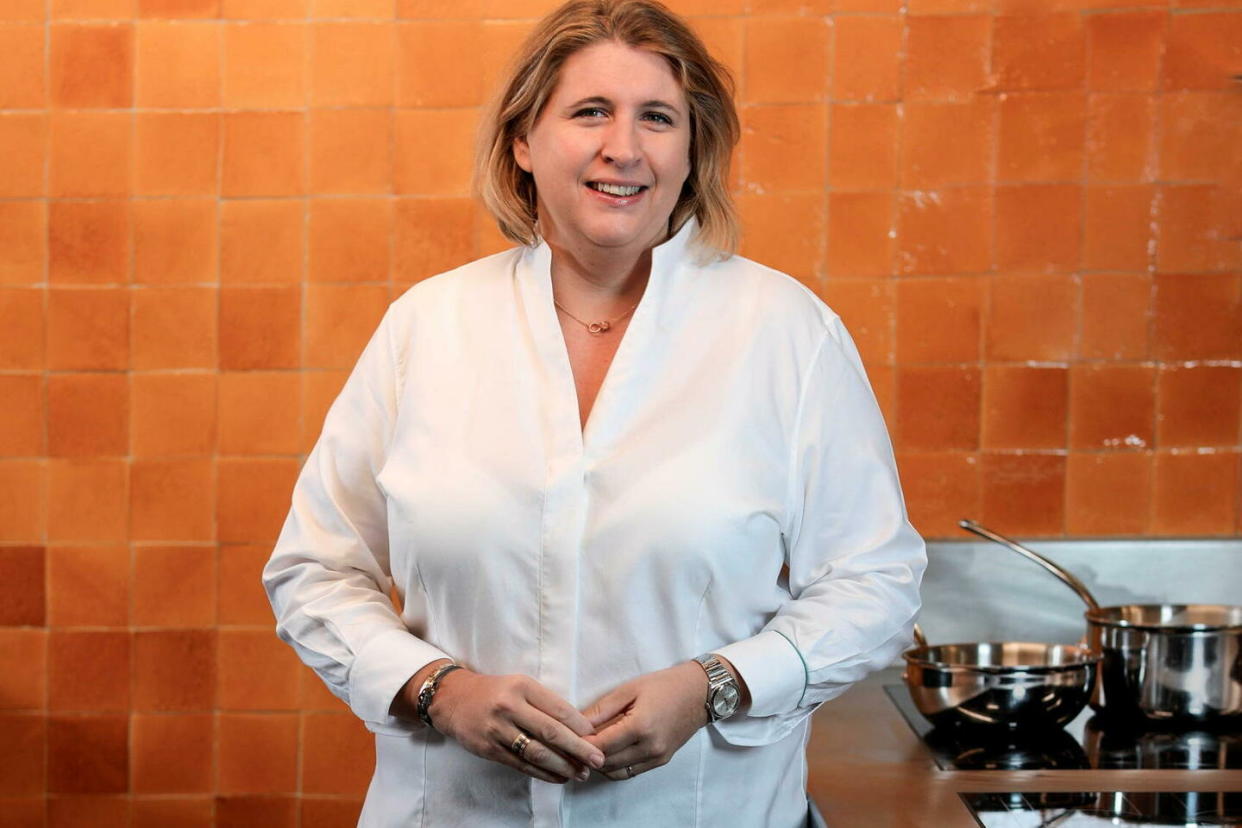 Stéphanie Le Quellec, gagnante de la deuxième saison de Top Chef, est cette année membre du jury.  - Credit:ERIC DESSONS/JDD/SIPA / SIPA