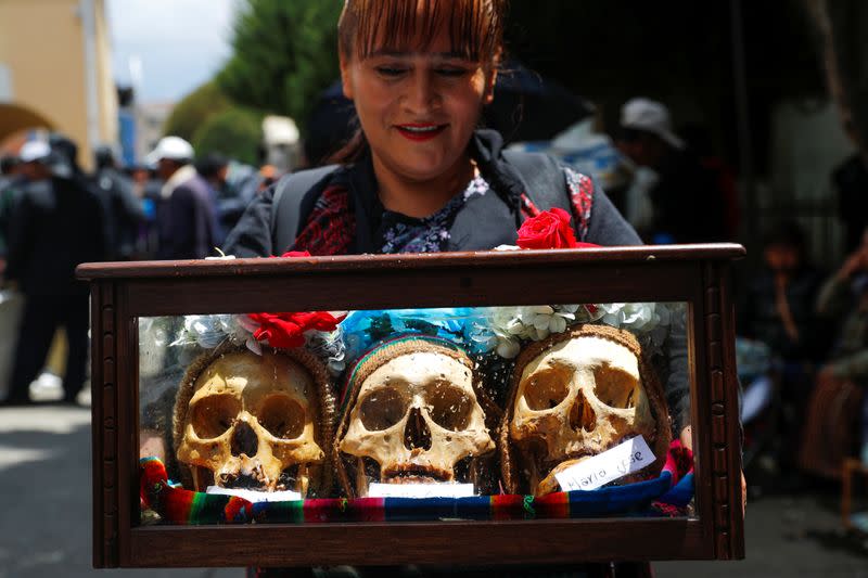 Day of Skulls celebrations in La Paz
