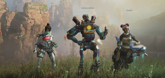 WTF! Deantak has shown up on a victory screen in Apex Legends?