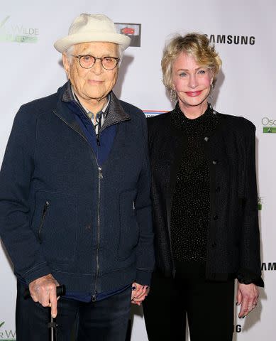 Jean Baptiste Lacroix/WireImage Norman Lear with wife Lyn Lear