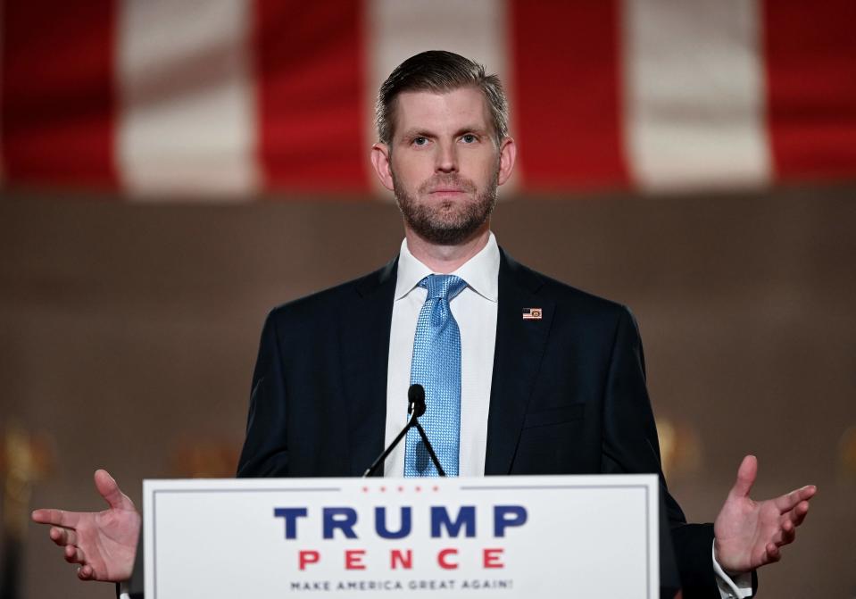 Eric Trump called on Republicans to ‘fight against this fraud’AFP via Getty Images
