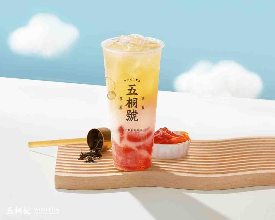 「綠茶多多凍飲」 圖片來源：五桐號