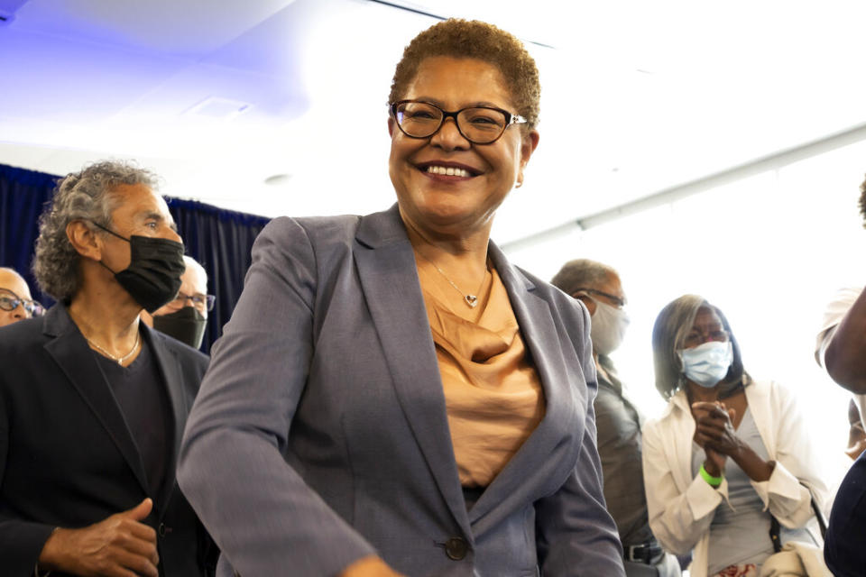 Karen Bass - Credit: Ted Soqui/Sipa via AP Images