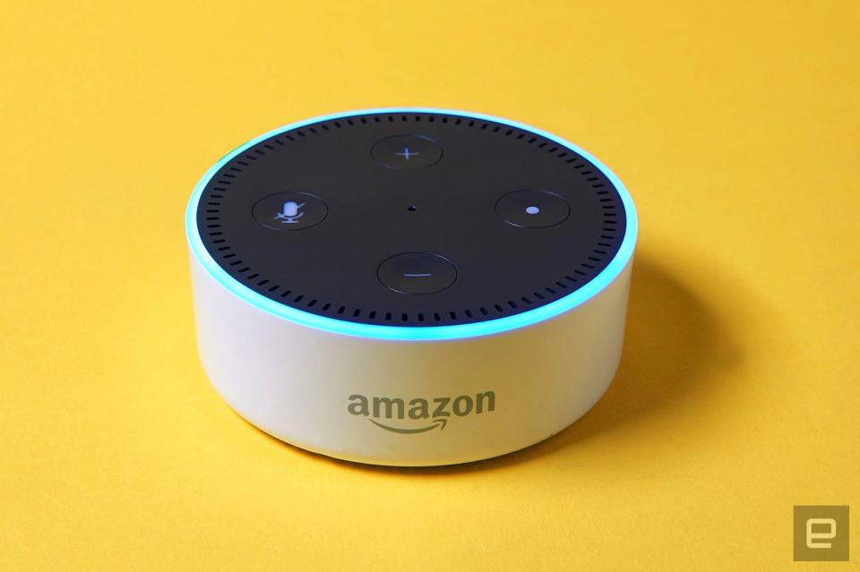 Amazon's Echo lineup, like some smart speakers, uses proximity detection to