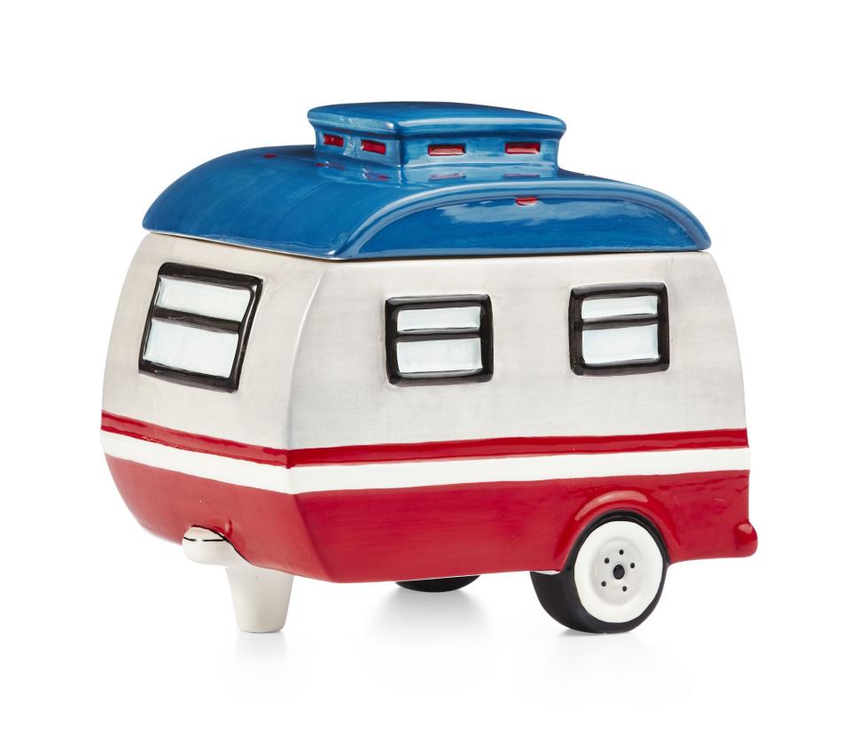 16) Camper Cookie Jar