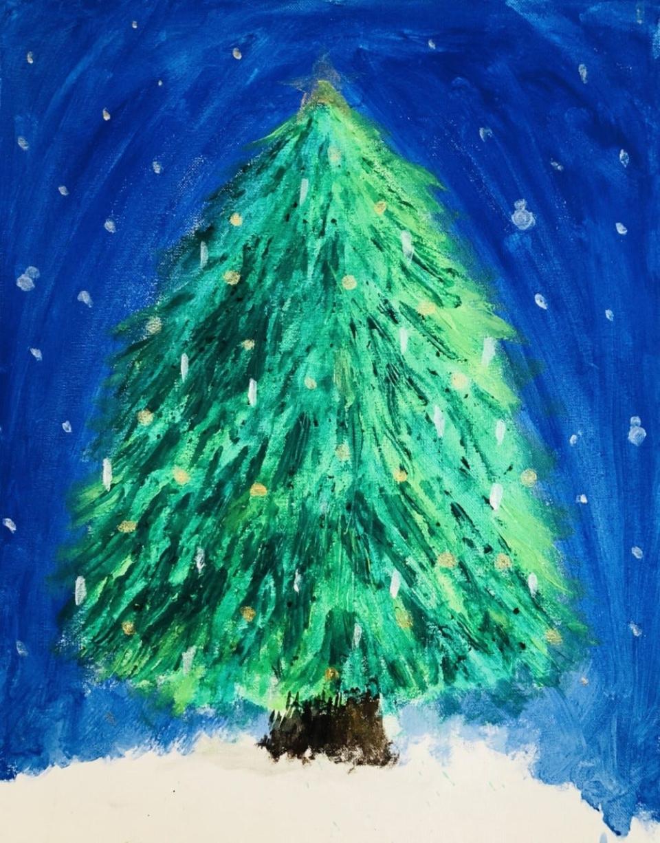A Christmas tree by Megumi Kibi