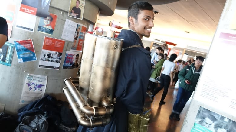 Steampunk creations let students show off flights of fancy