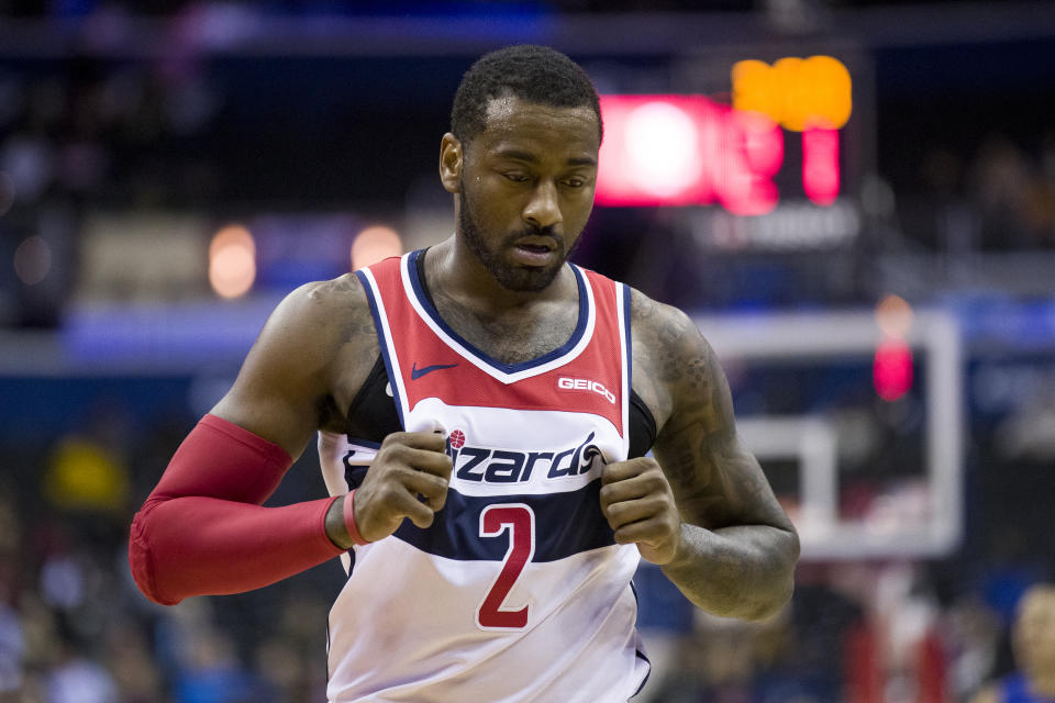 The Wizards are frustrated after a slow start. (AP Photo)