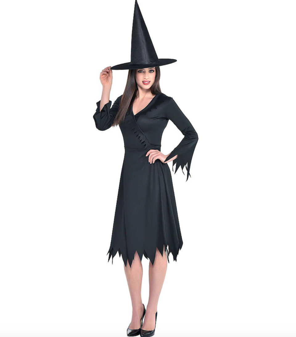 Adult Classic Witch Costume. Image via Party City.