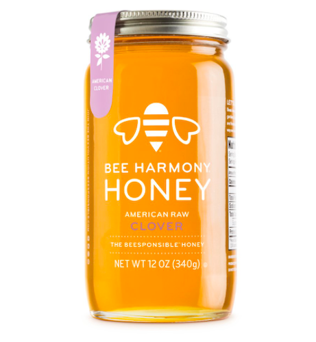 Bee Harmony American Raw Clover Honey