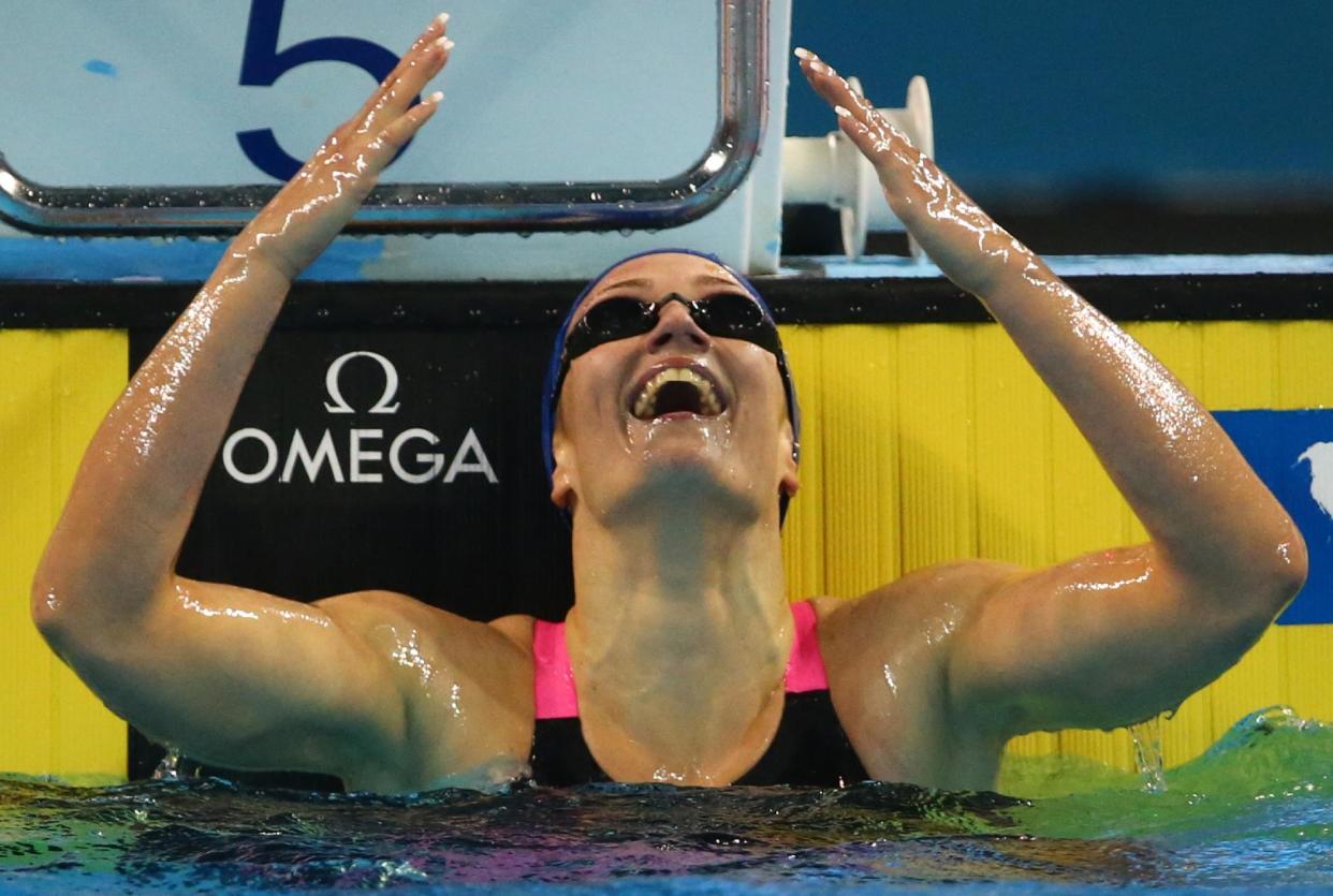 La nadadora española Mireia Belmonte habla sobre las relaciones íntimas de los deportistas durante los JJOO. (AFP | Marwan Naamani)