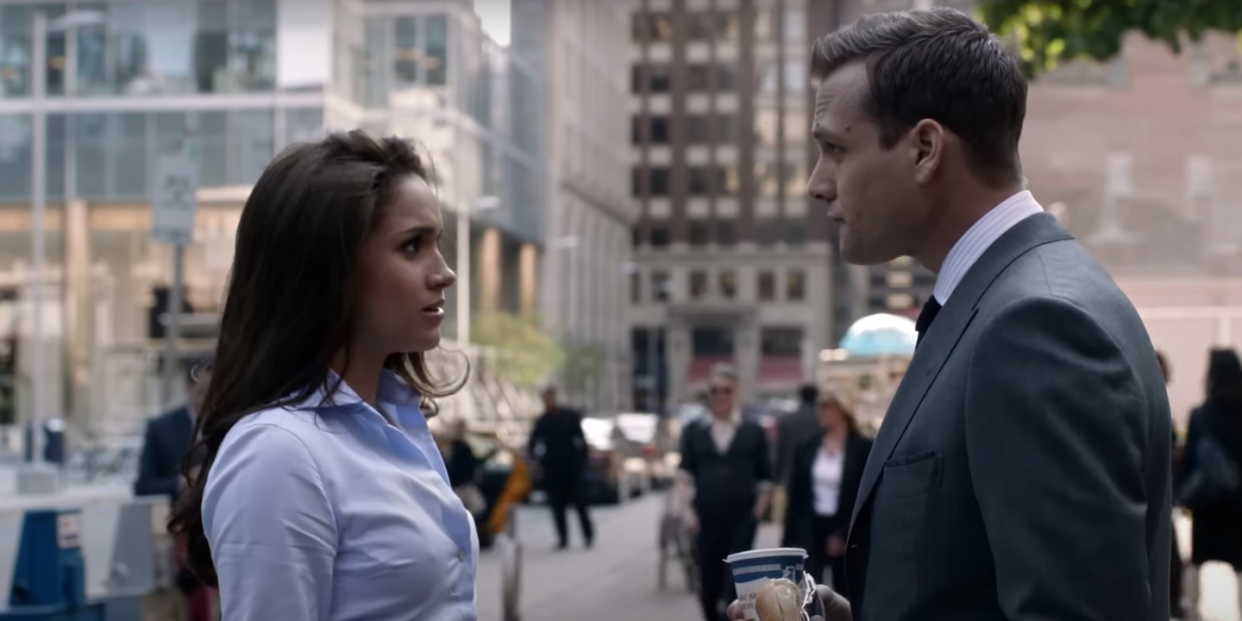 meghan markle and gabriel macht on suits