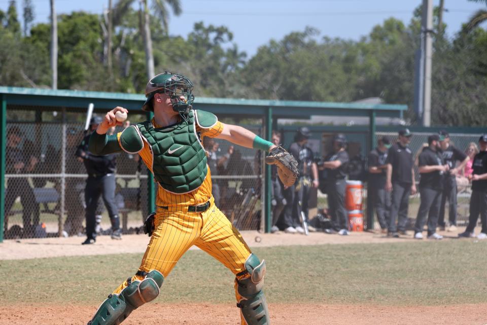 Skidmore College senior Jackson Hornung has been a successful catcher and hitter for the Thoroughbreds over the past three years.