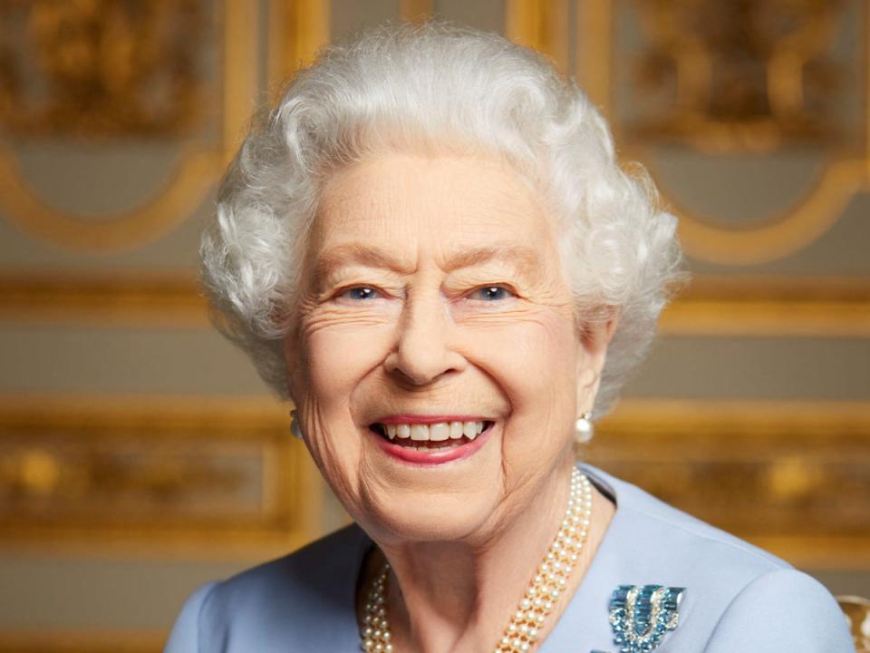 Queen Elizabeth II (via REUTERS)