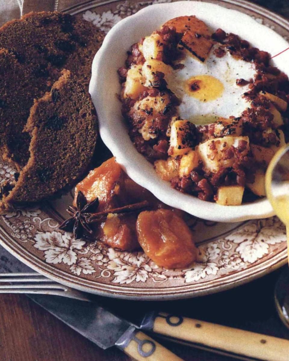 <p>Though it may be more Irish-American than strictly Irish, this genius way to use last-night's leftovers for breakfast is a surefire winner.</p><p><strong><a href="https://www.countryliving.com/food-drinks/recipes/a1243/corned-beef-hash-3345/" rel="nofollow noopener" target="_blank" data-ylk="slk:Get the recipe;elm:context_link;itc:0;sec:content-canvas" class="link ">Get the recipe</a>.</strong></p>