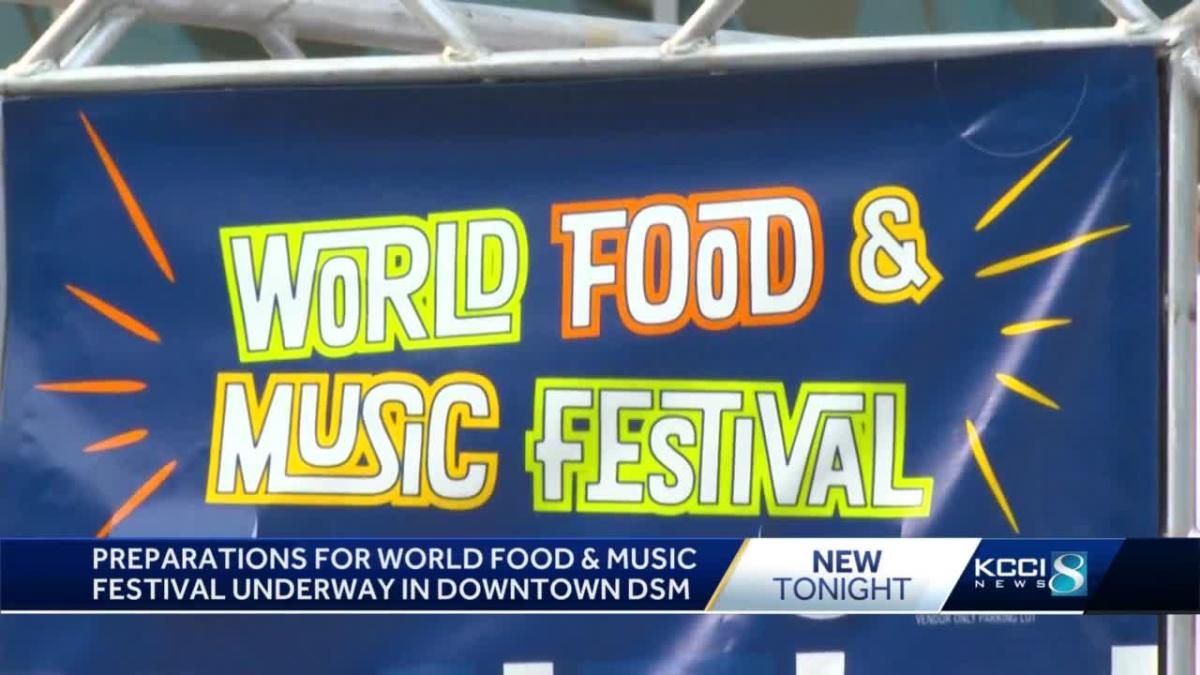 World Food and Music Festival returns to Des Moines this weekend