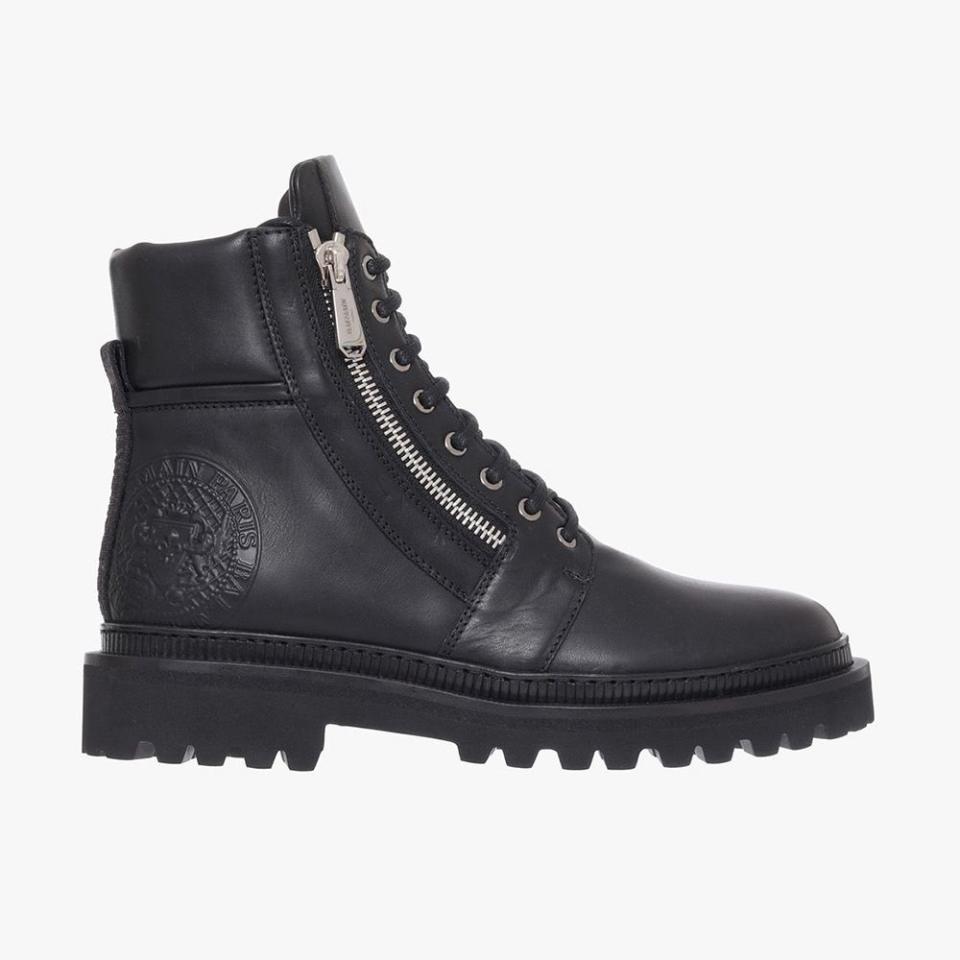 1) Balmain Army Leather Rangers