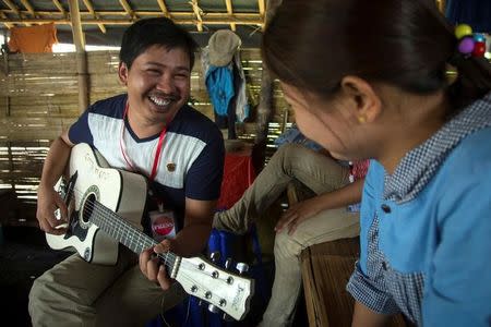 Reuters journalist Wa Lone, who was arrested in Myanmar, is seen in this August 1, 2014 photo. Picture taken August 1, 2014. REUTERS/Stringer