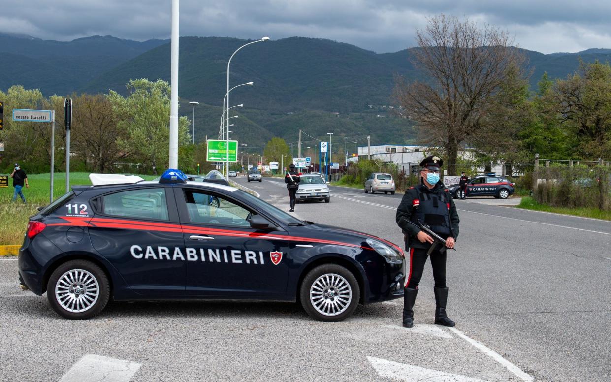 The raid was conducted by a special unit of the Carabinieri police. Stock image - Riccardo Fabi/NurPhoto via Getty Images