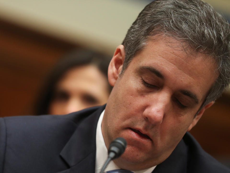 Michael Cohen, the former personal attorney of U.S. President Donald Trump, is seated prior to testifying before a House Committee on Oversight and Reform hearing on Capitol Hill in Washington, Feb. 27, 2019. (Photo: Jonathan Ernst/Reuters)