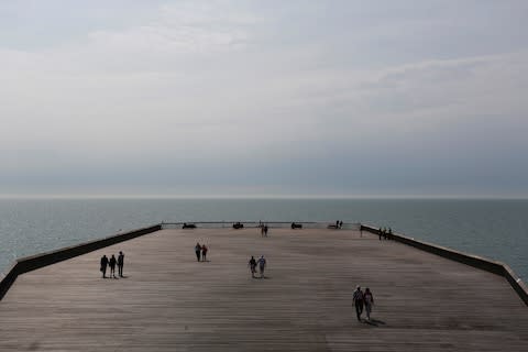 A very fine pier indeed - Credit: LUKE MACGREGOR