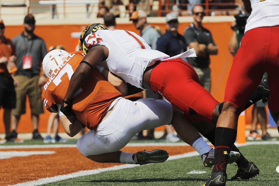 Who’d have thought Maryland would dominate Texas? (Getty)