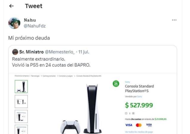 En Argentina un Banco vende la PlayStation 5 hasta en 24 cuotas sin interés  pero cinco veces más cara que en
